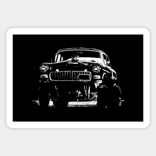 55 Chevy Gasser racer Sticker